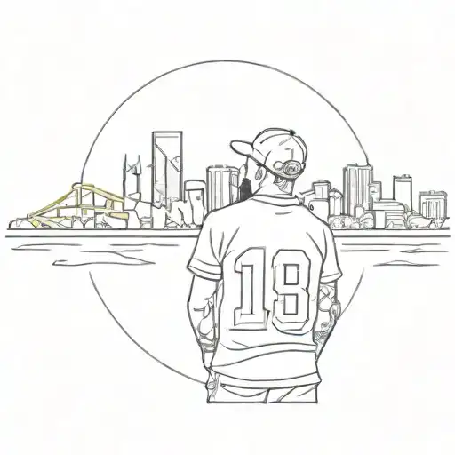 Pittsburgh Mac miller kids tattoo design idea