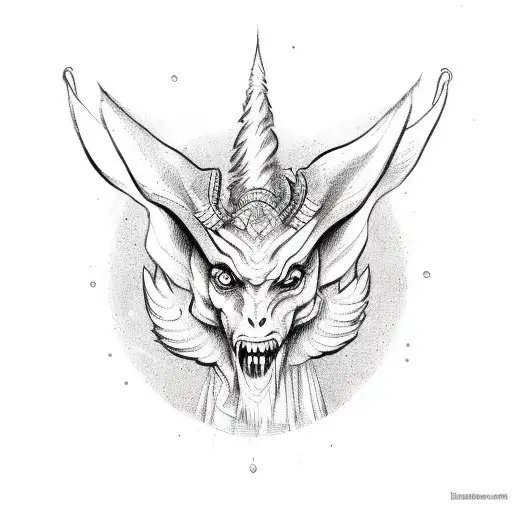 Baphomet tattoo design idea
