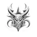 Baphomet tattoo design idea