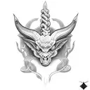 Baphomet tattoo design idea