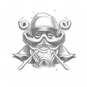 chef tattoo design idea