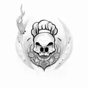 chef tattoo design idea