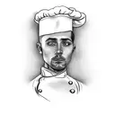 chef tattoo design idea