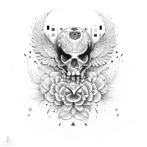 cuervo tattoo design idea