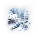 Cold stream pathway tattoo design idea