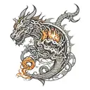 forged from fire many to one always forward 151 tattoo design idea