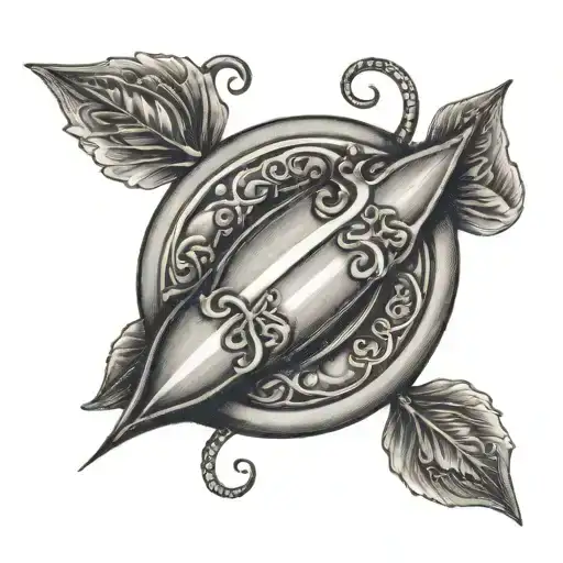 slut, ovum, uterus tattoo design idea