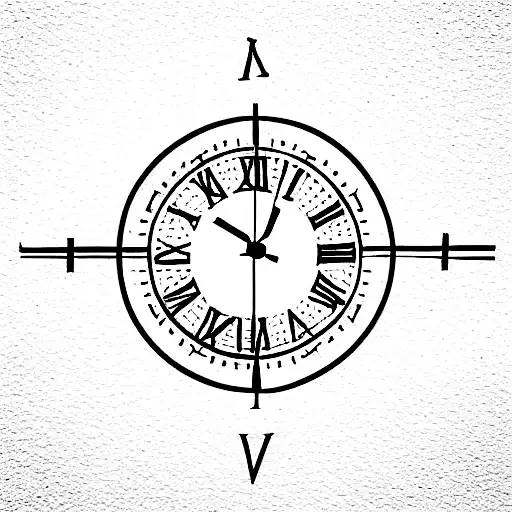 roman numerals 12, 15, 1990 tattoo design idea