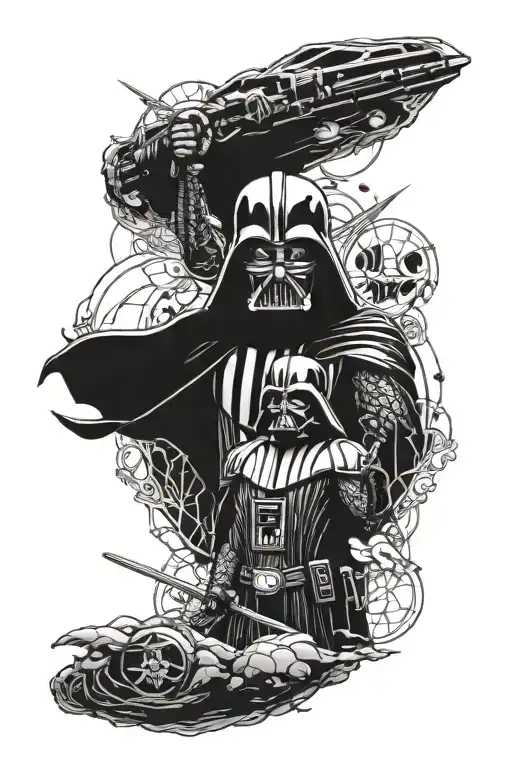 Darth Vader,God of war,Metro , harry potter tattoo design idea