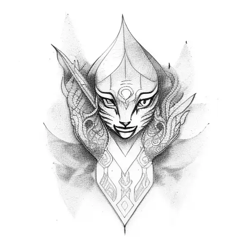 Avatar tattoo design idea