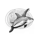 orca whale chest tattoo tattoo design idea