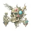 lost souls tattoo design idea