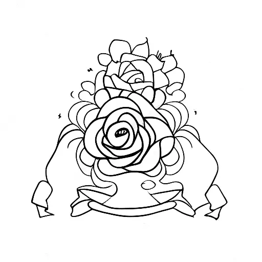 Christina with a heart tattoo design idea