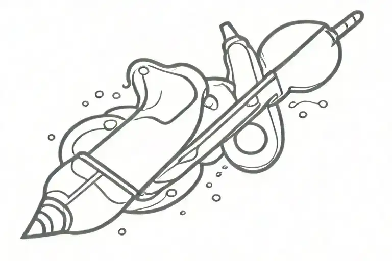 skittles tattoo design idea