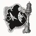 astroworld sleeve tattoo tattoo design idea