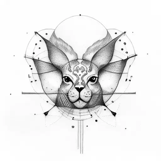 semi colon below left ear tattoo design idea