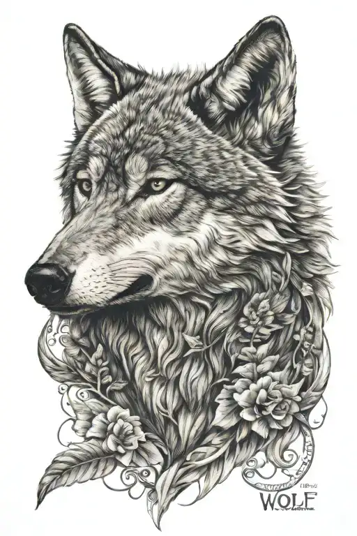 wolf proverb the one you feed your soul tattoo design idea