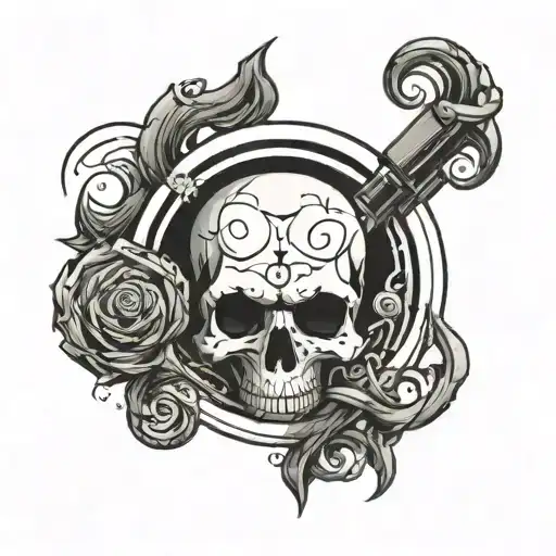 boredom symbol tattoo design idea