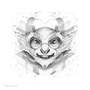 broken heart bana aid smiling face tattoo design idea