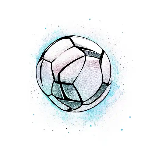 soccer goal tattoo design idea