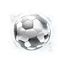 soccer goal tattoo design idea