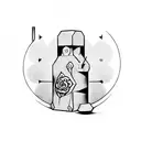 Constancy Discipline Commitment Focus Sacrifice Training Overcoming tattoo design idea