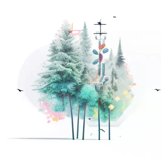 life beach gamble tattoo design idea