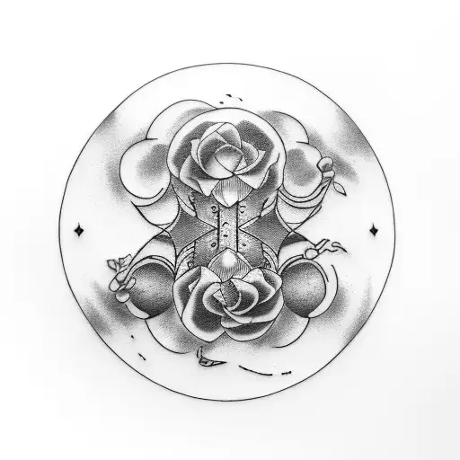 emotional for 5 siblings tattoo design idea
