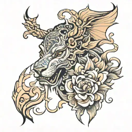 fortitude tattoo design idea