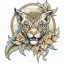 fortitude tattoo design idea