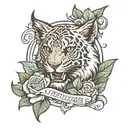 fortitude tattoo design idea