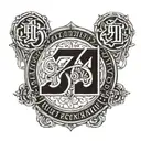 birth date in Roman numerals 7/4/2009 tattoo design idea
