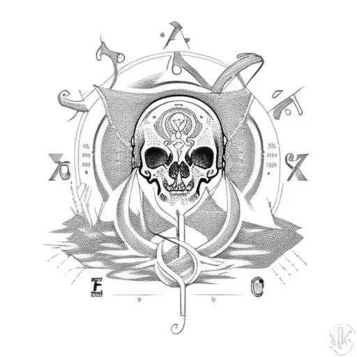 cancer zodiac tattoo design idea
