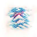 akatsuki cloud tattoo design idea