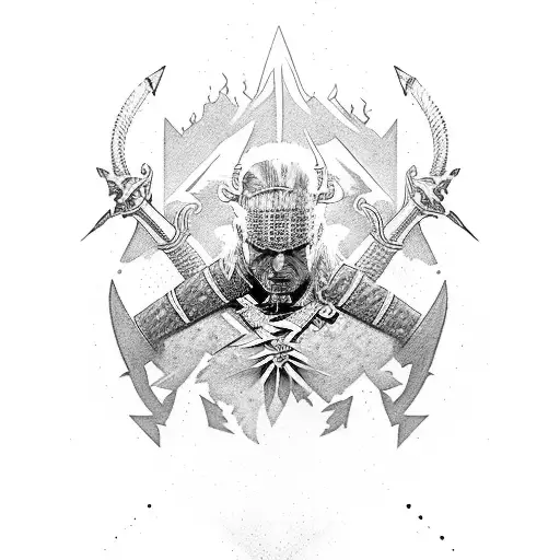 witcher love Tatyana  tattoo design idea