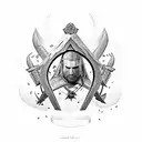 witcher love Tatyana  tattoo design idea