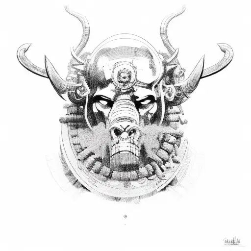 Hannibal Barca  tattoo design idea