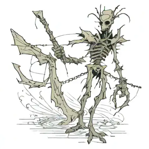 Fiddlesticks tattoo design idea