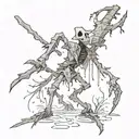 Fiddlesticks tattoo design idea