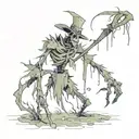 Fiddlesticks tattoo design idea