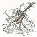 Fiddlesticks tattoo design idea