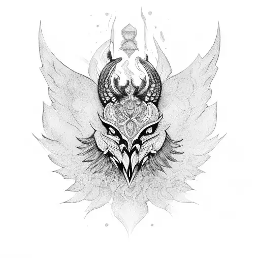 fenix tattoo design idea
