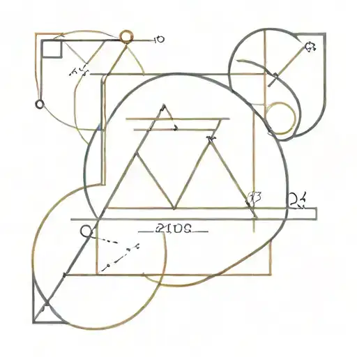 phsic equations surrounding them tattoo design idea