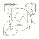 phsic equations surrounding them tattoo design idea