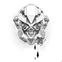 Robotic half sleeve tattoo design idea