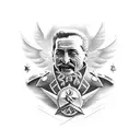 iosiph stalin capitan future development progress tattoo design idea