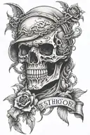 death before dishonor tattoo design idea