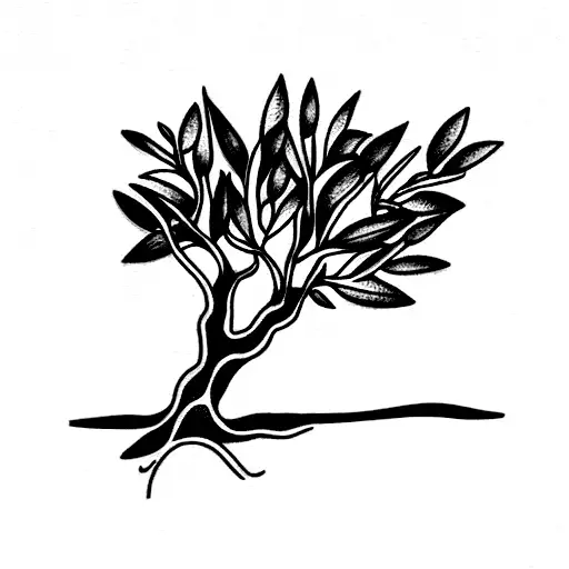 30 Olive Tree Tattoo Designs for Men