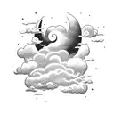 akatsuki cloud tattoo design idea