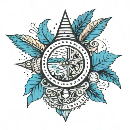 state of dakota tattoo design idea